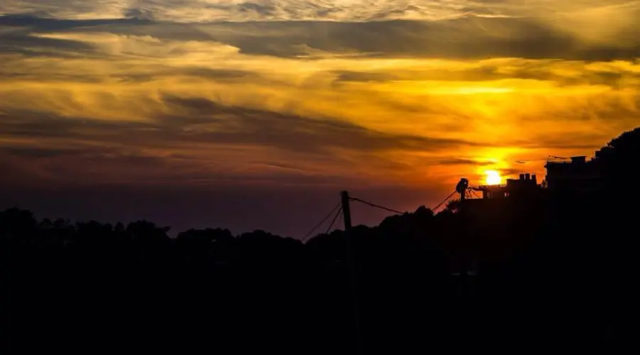 Sunset view seen from Nagarkot