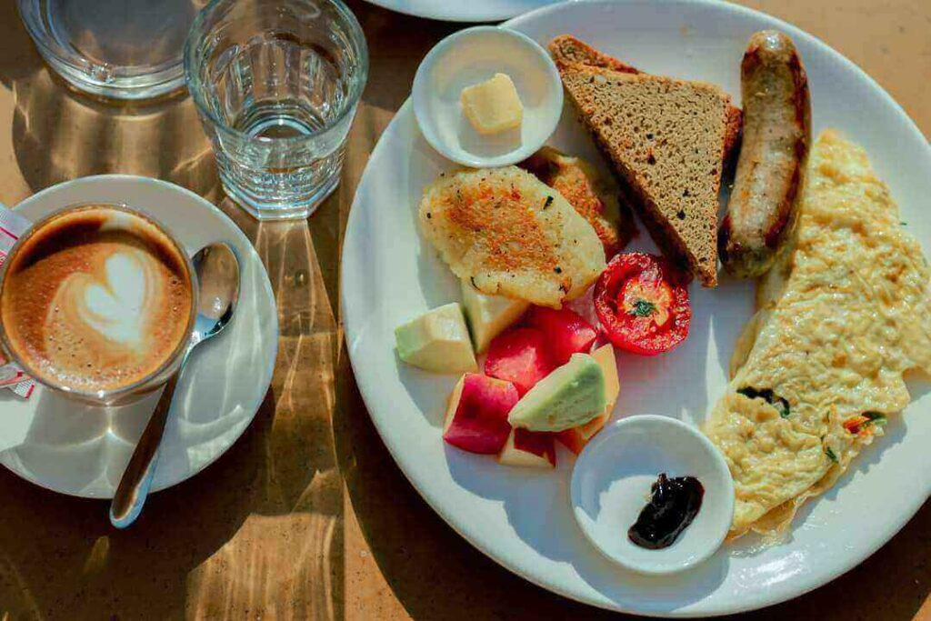 breakfast in langtang trek