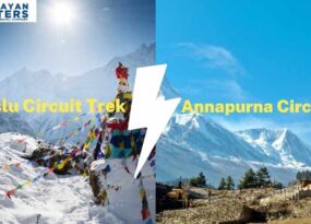 Manaslu Circuit Trek VS Annapurna Circuit trek