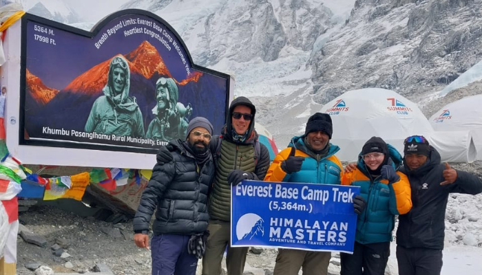New banner of Everest base camp trek