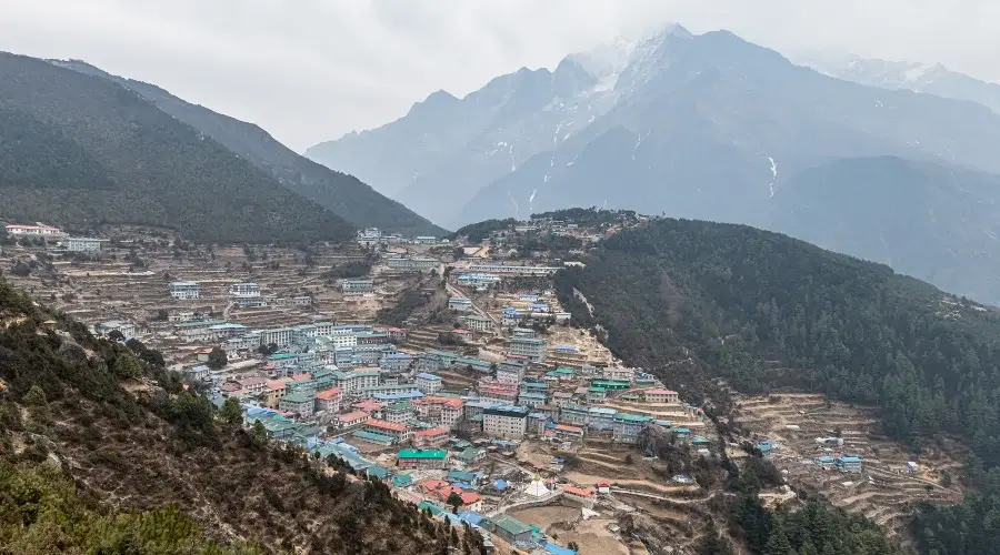 View of Namche