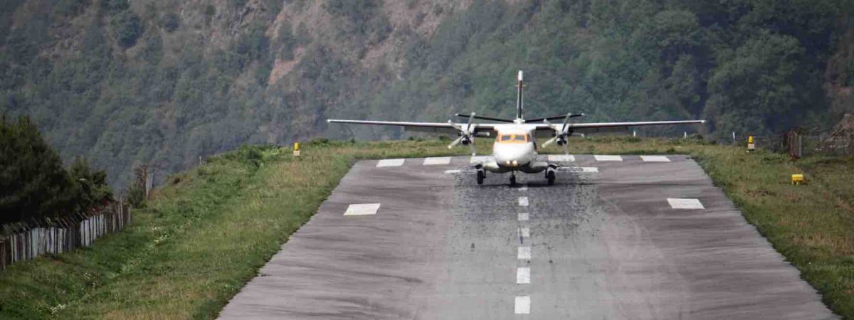 Flight from Kathmandu to Lukla
