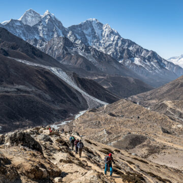 Way to Thukla from Dingboche