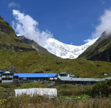 Accommodation and food in ABC Trek