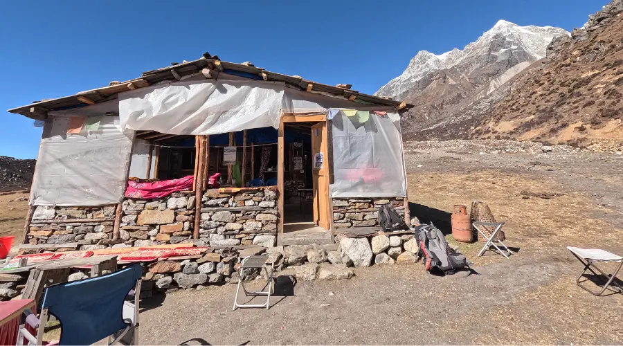 Accommodation in villages during the Kanchenjunga Base Camp Trek