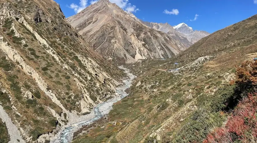 Amazing landscape at the route