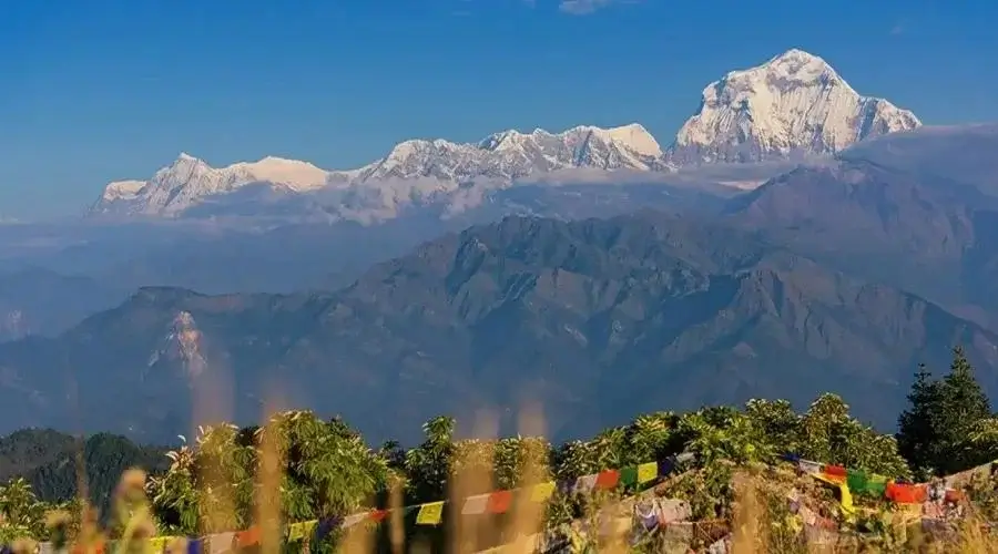 Amazing view of Ghorepani