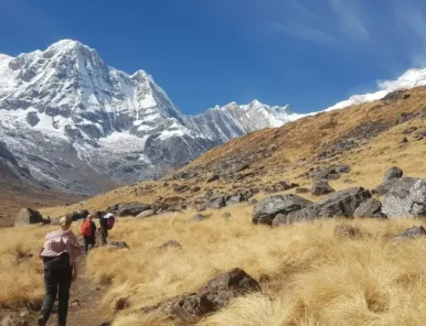 Annapurna Base camp Trek during Autumn