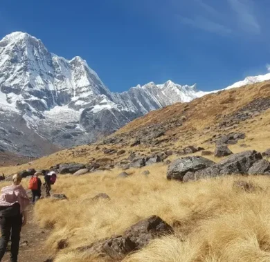 Annapurna Base camp Trek during Autumn