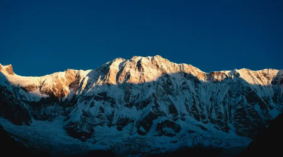 Annapurna range seen from Annapurna Base camp