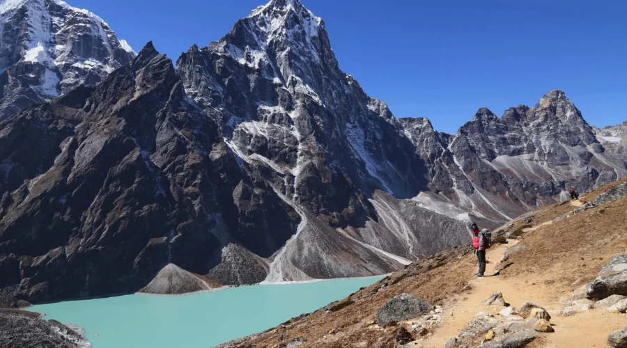 Beautiful Gokyo lake Nepal