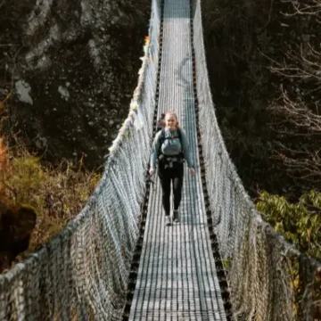 Edmund Hillary Bridge Everest