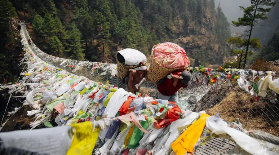 Edmund Hillary Bridge of Everest