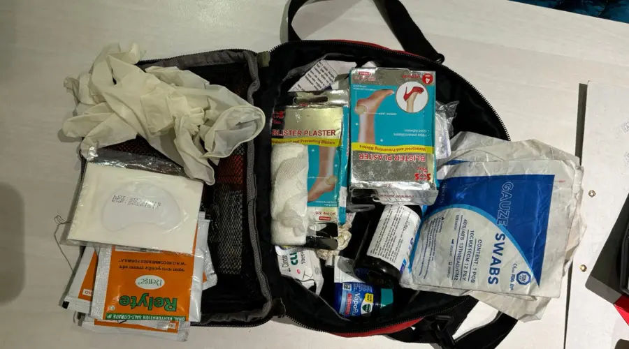 First-aid kit in the packing list for Mardi Himal Base Camp Trek