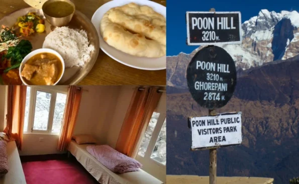 Food and Accommodation In Poon Hill Trek