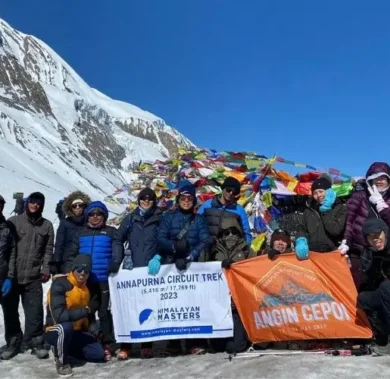 Himalayan Masters Team at Annapurna Circuit Trek