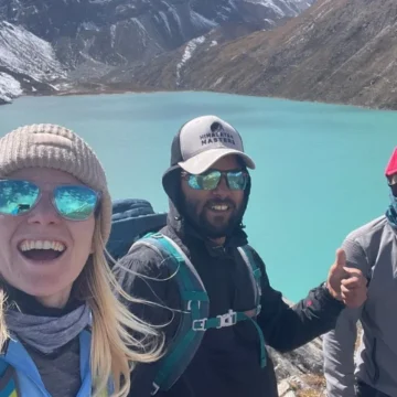 Himalayan Masters Team at Gokyo Lakes Trek