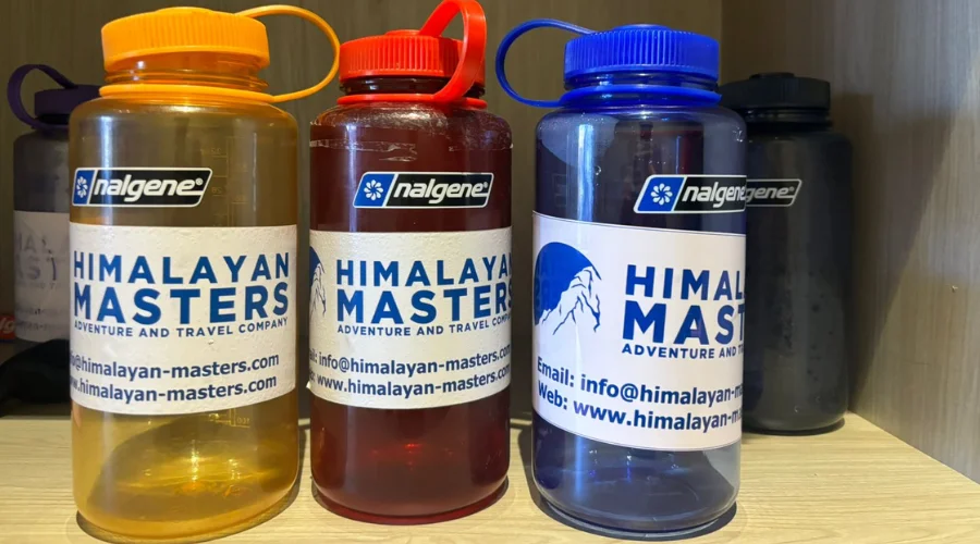 Himalayan Masters bottle for trekkers