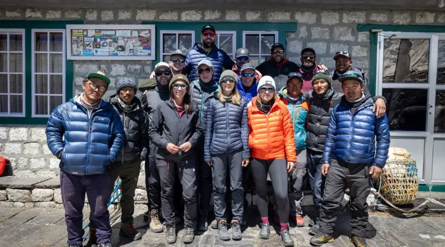 Himalayan Masters team for Island Peak Climbing