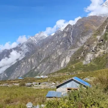 Mundu Village - a village on the way to Kyanjin