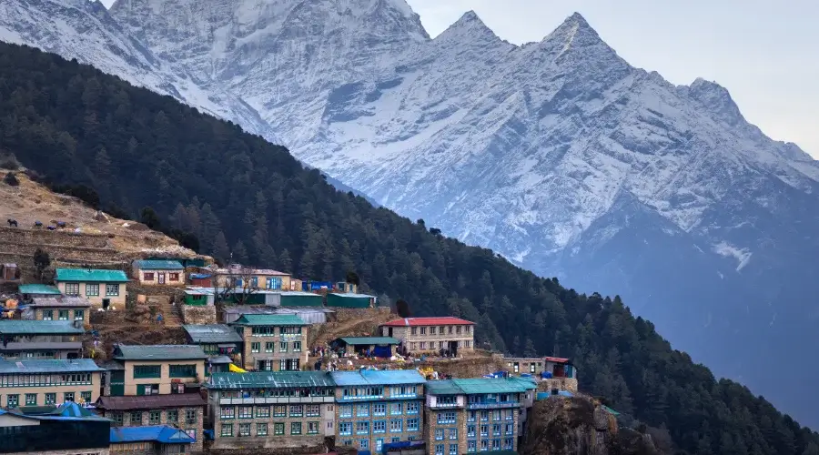 Namche Bazar Everest nepal