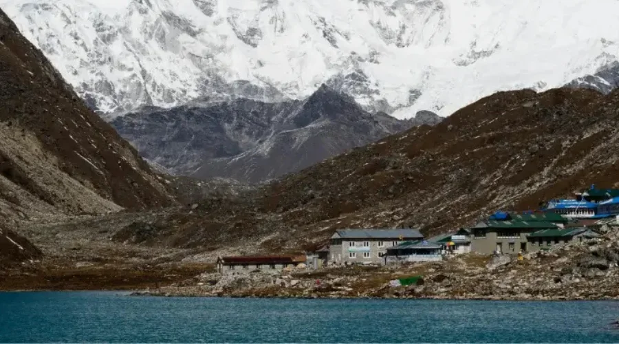 Teahouses at Gokyo Valley