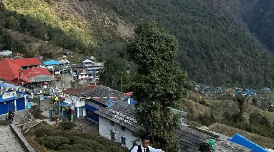 View from Chhomrong