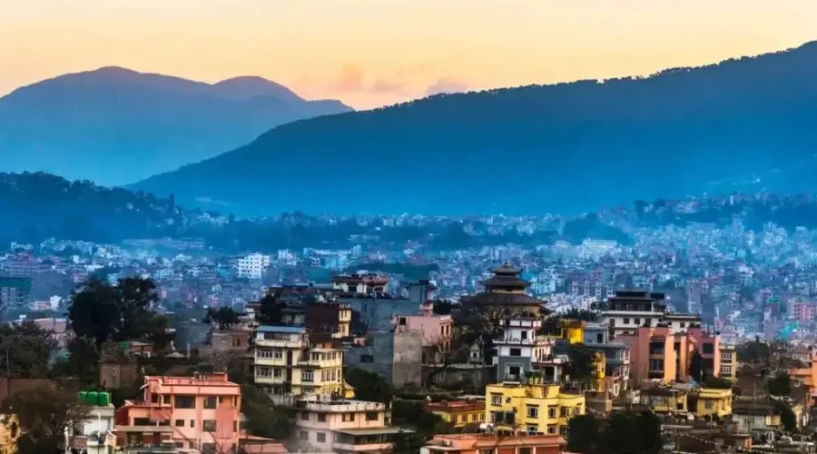 View of Kathmandu, capital of Nepal