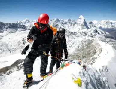 Summit of Island Peak