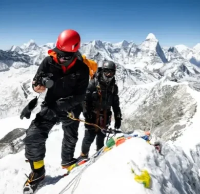 Summit of Island Peak