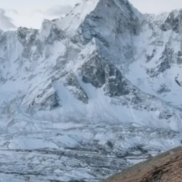 Amazing view seen from Lobuche East