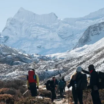 Chhukung area of Everest