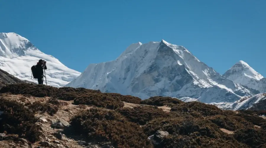 Mount Pumori seen in the Background