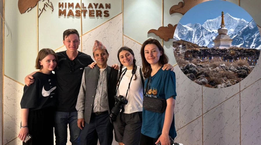 Trekkers-at-the-office-of-Himalayan-Masters-before-Langtang-Helambu-Trek