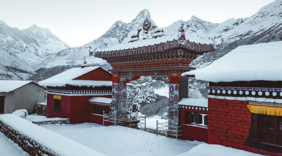 Tengoche Monastery Of Everest