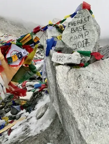 View of Everest from Kathmandu