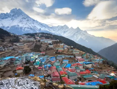 Everest base camp trek with kalapathar landing