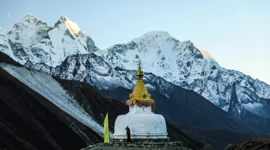 A-beautiful-monastery-in-Dingboche-en-route-to-Everest-Base-Camp