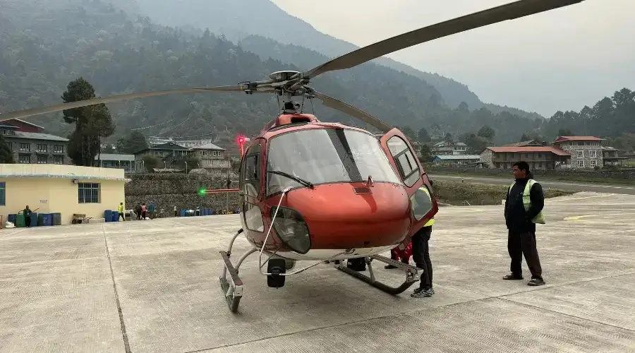 Helicopter for Everest Base Camp helicopter Tour