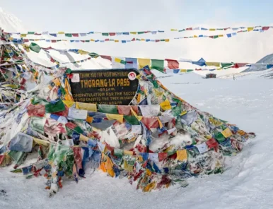 Annapurna Circuit Map