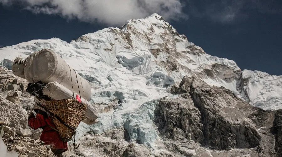 Everest Base Camp Trash