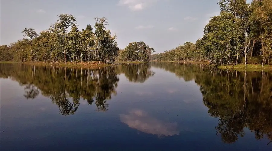 Bish Hazari Lake of Chitwan