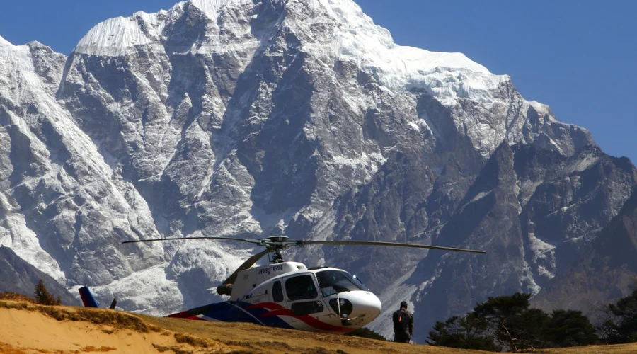 Namche Bazaar helicopter tour