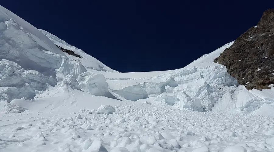 Seracs in Khumbu Icefall