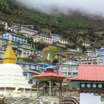 Everest’s Gateway Namche Bazaar Elevation, Weather & Facts