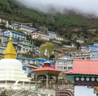 Everest’s Gateway Namche Bazaar Elevation, Weather & Facts