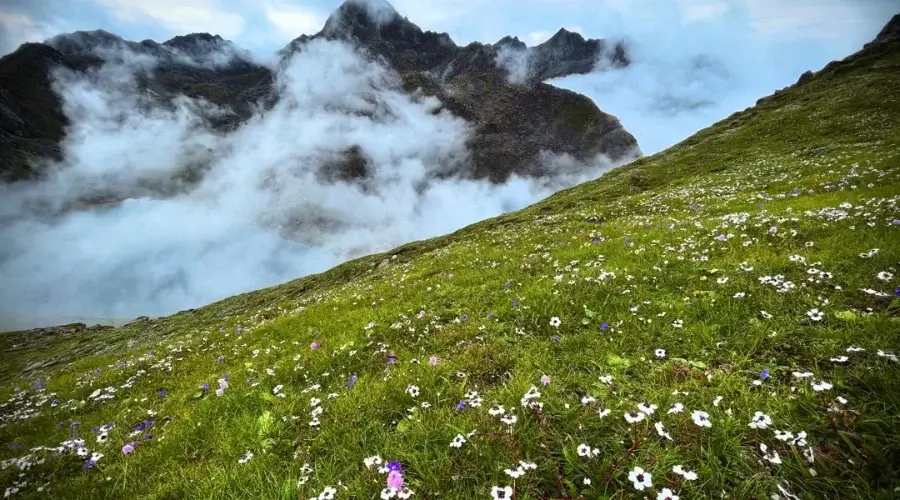 Terrain of Gosaikunda Trek