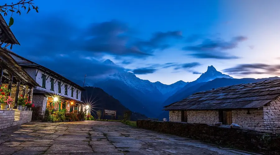 View seen from Ghandruk Village