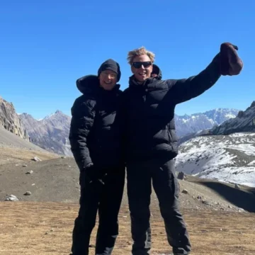 Himalayan Masters Team at Tibetan Border from Nepal