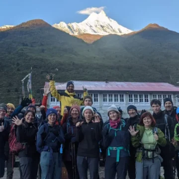 Himalayan Masters team for Manaslu Circuit Trek